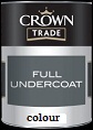Crown Trade Full Undercoat Colours